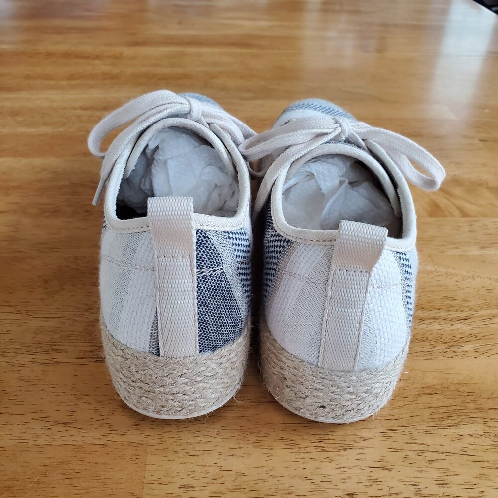 BOBS from Skechers Espadrille Platform Sneaker Memory Foam Hippie sz 7 - Picture 2 of 10